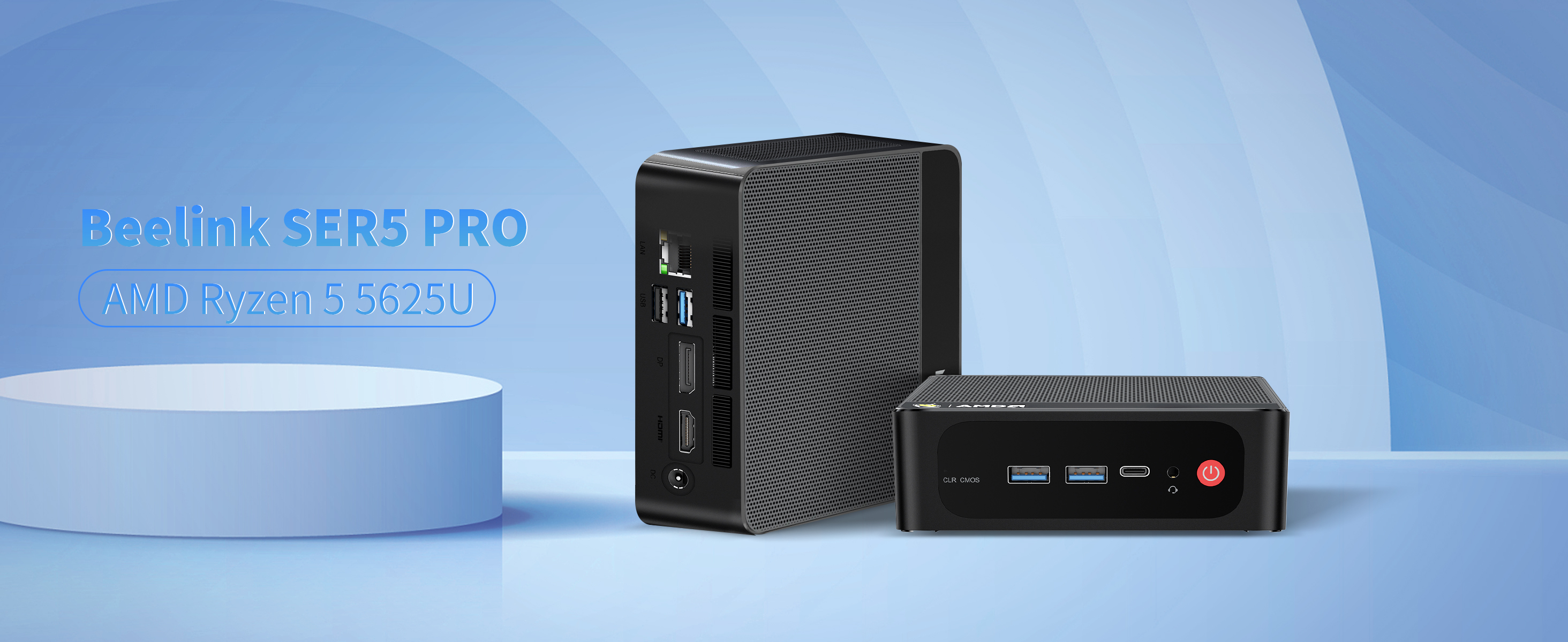 Amazon.com: Beelink SER5 PRO Mini PC, AMD Ryzen 5 5625U(6C/12T, up